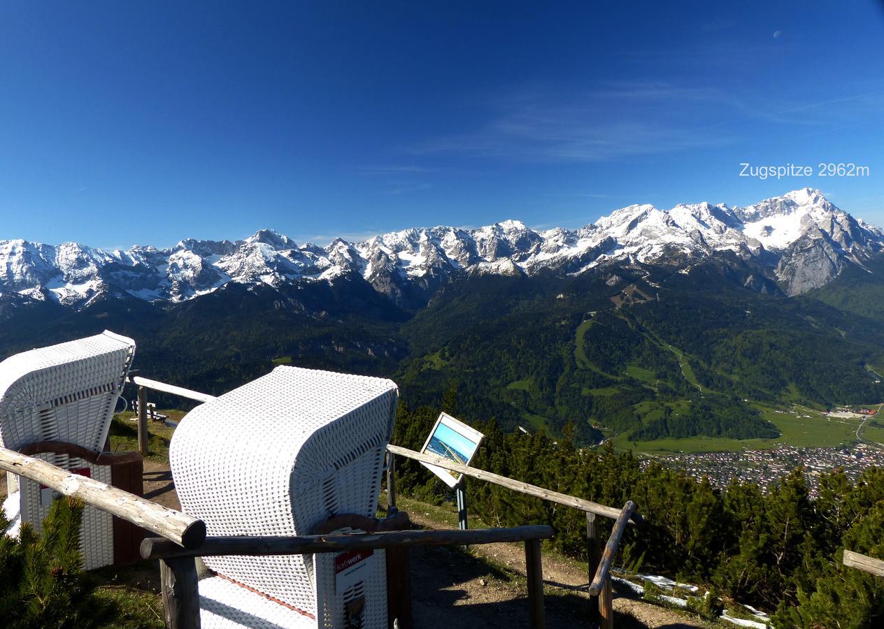Ferienwohnung Am Kurpark -Wohnung 2,90Qm- Garmisch-Partenkirchen Dış mekan fotoğraf