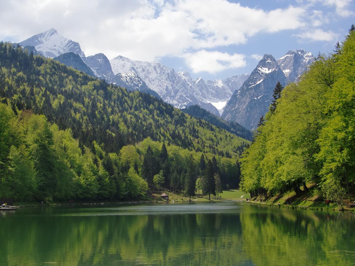 Ferienwohnung Am Kurpark -Wohnung 2,90Qm- Garmisch-Partenkirchen Dış mekan fotoğraf